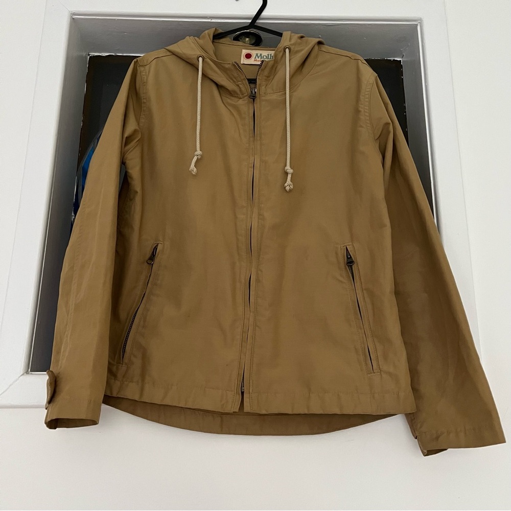 MOLLUSK Tan Hooded Jacket - XS